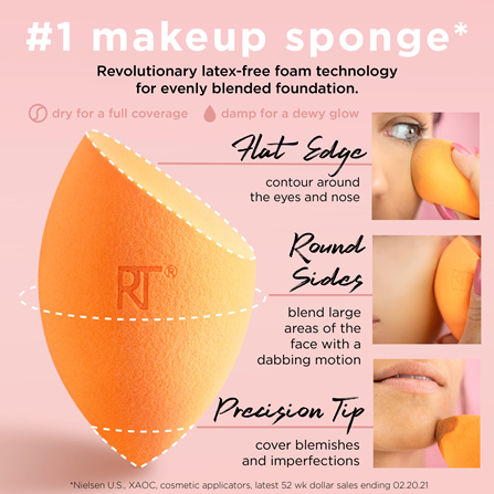 Real Techniques Miracle Complexion Sponge tutorial.